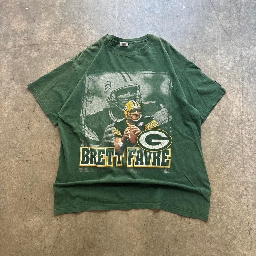 Vintage Green Bay Packers Brett Favre Starter Shirt Size Large